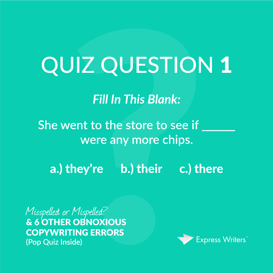 misspelled quiz question 1