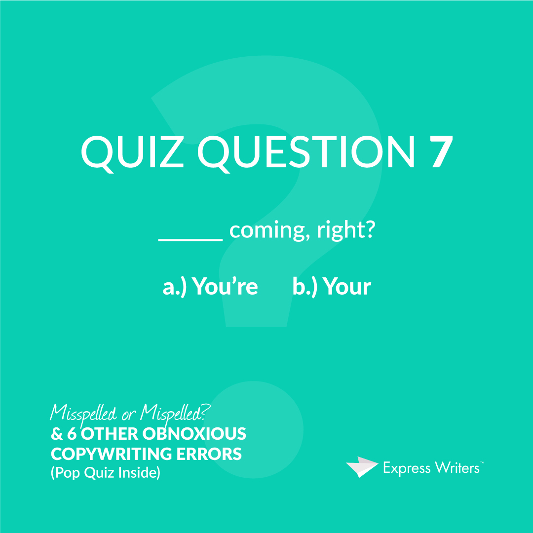 misspelled quiz question 7