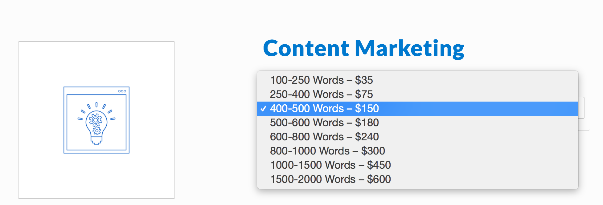 content marketing product