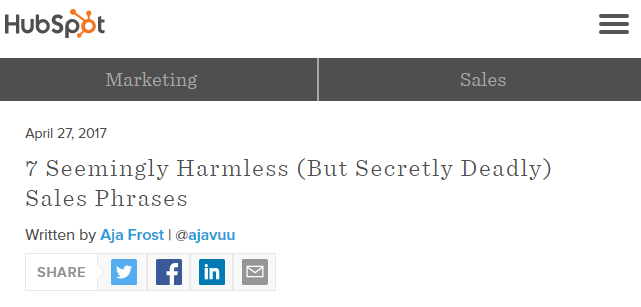 hubspot Headline 1