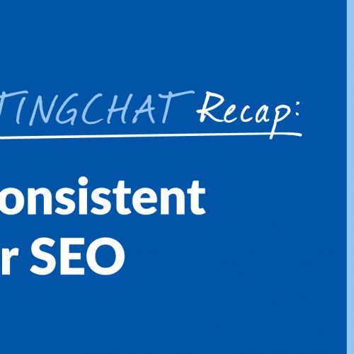 #ContentWritingChat Recap: Curating Consistent Content for SEO with Danielle Tate