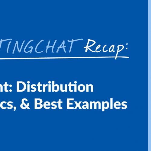 #ContentWritingChat Recap: Long-Form Content: Distribution & Promotion Tactics, & Best Examples with Lisa Dougherty