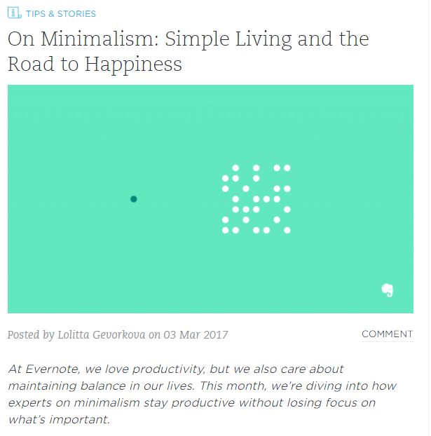 minimalism