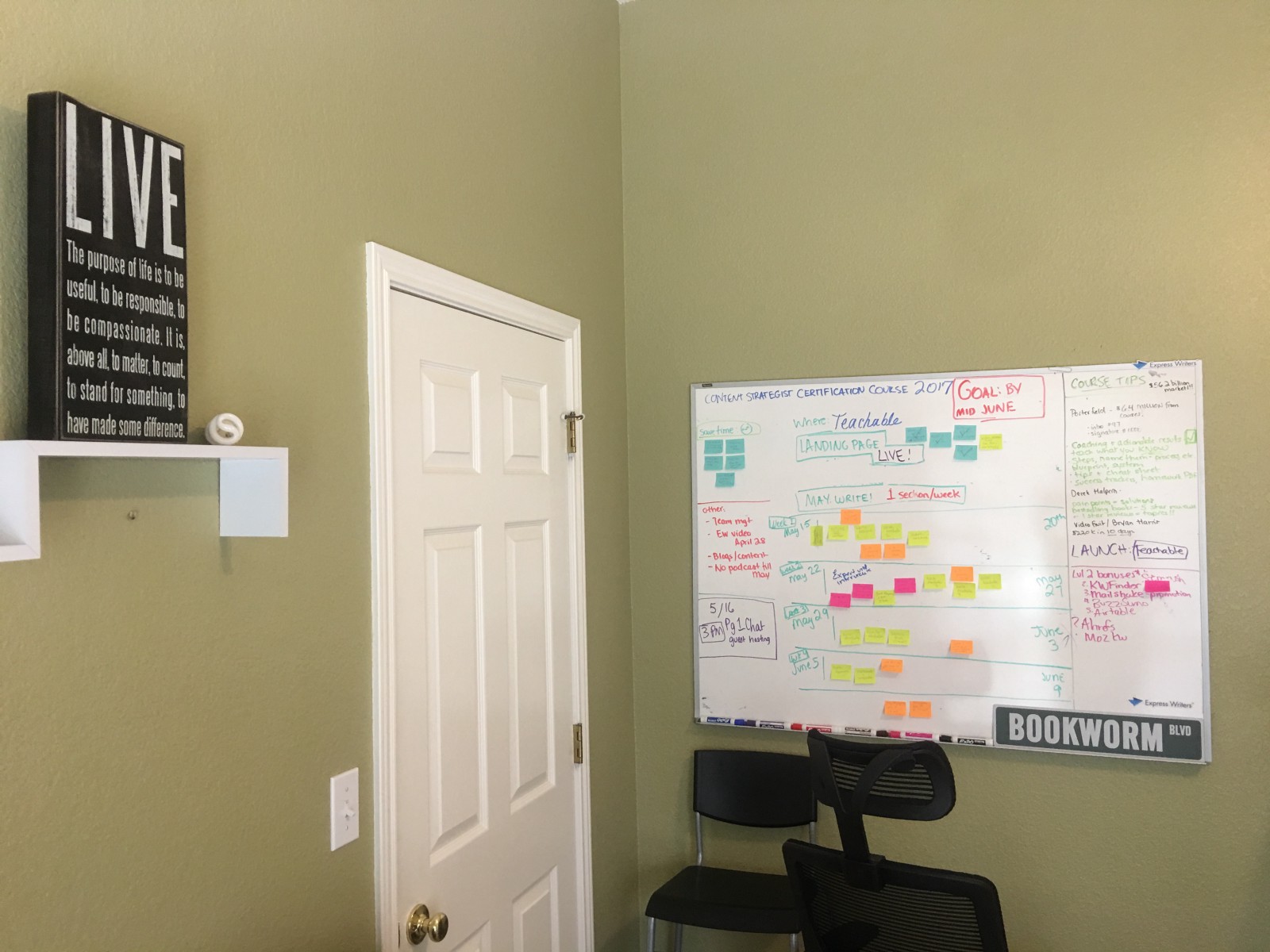 content strategist certification course outlining