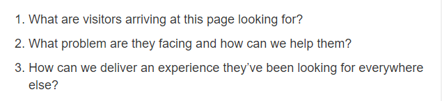 3 questions seo