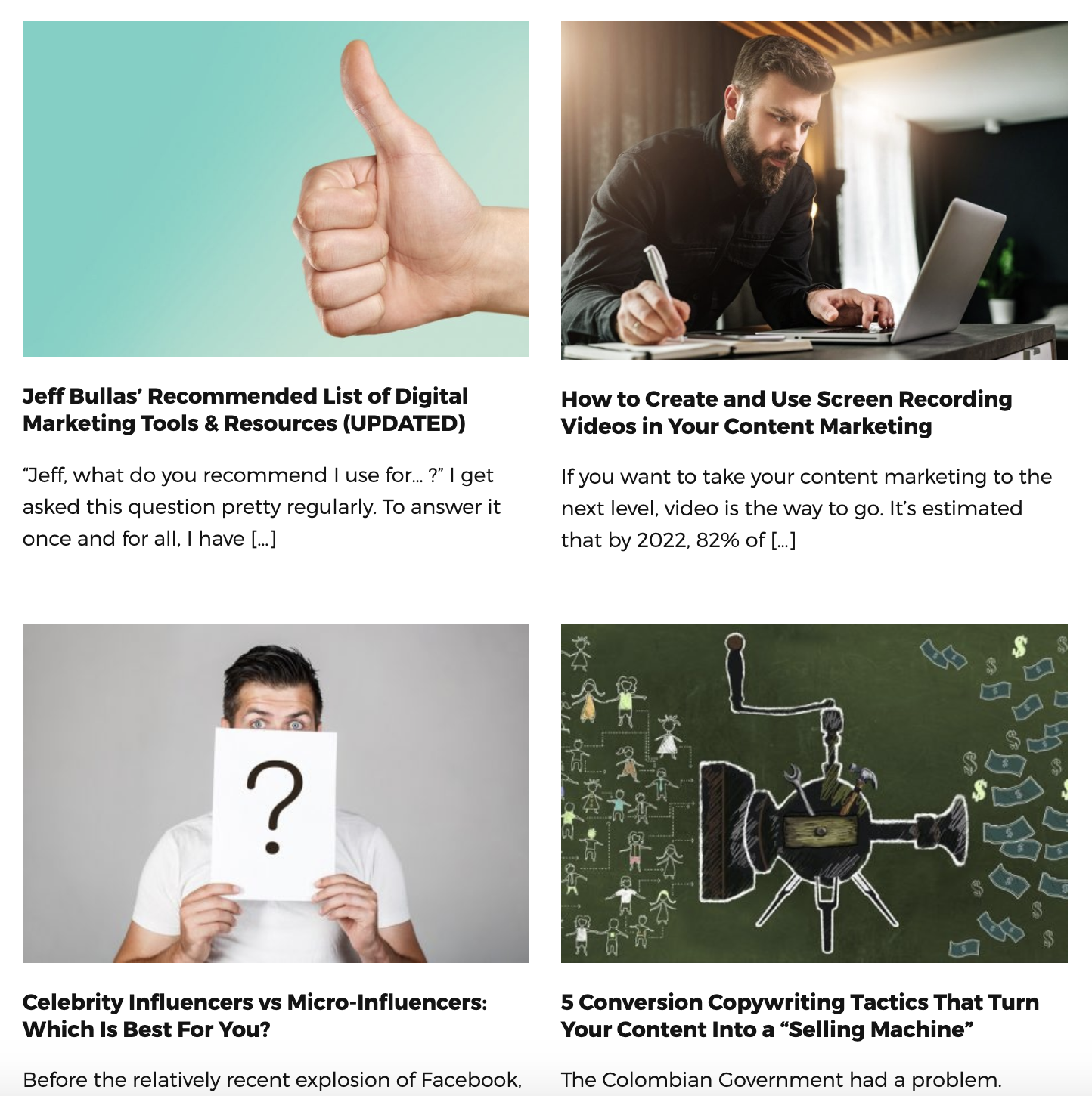 example blog roll