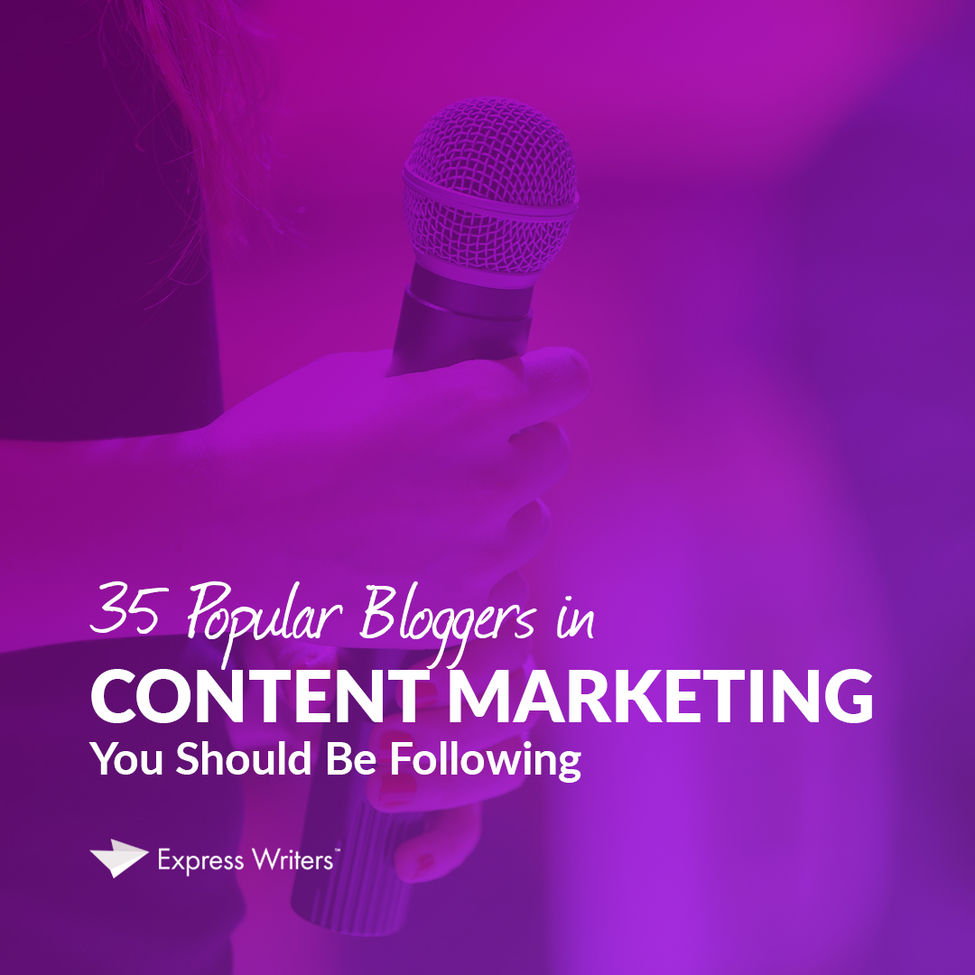 bloggers in content marketing