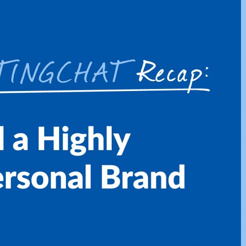 #ContentWritingChat Recap: How to Build a Highly Profitable Personal Brand with Anthony John Amyx