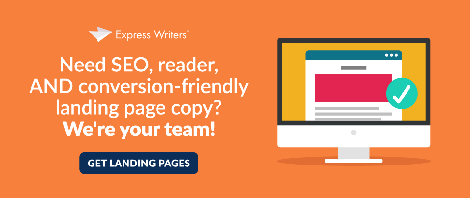 landing page copy cta