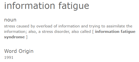 information-fatigue