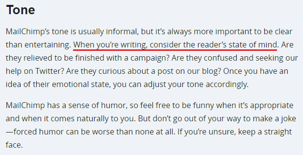 mailchimp_tone of voice
