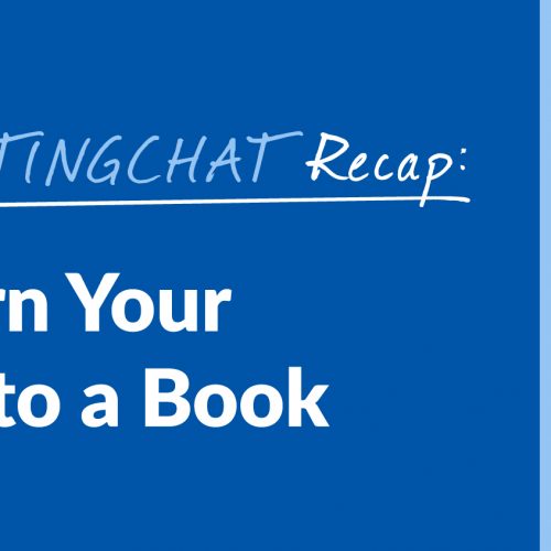 #ContentWritingChat Recap: How to Turn Your Content Into a Book with Leah Ingram