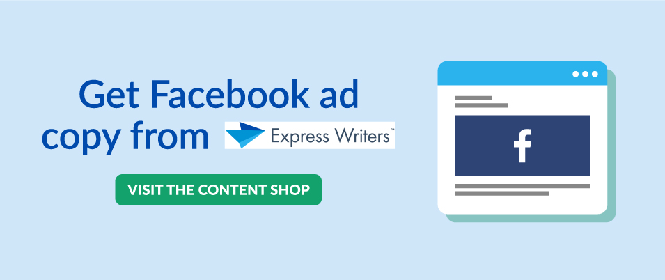 facebook ad copy
