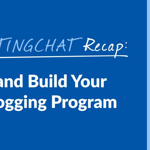#ContentWritingChat Recap: How to Grow and Build Your Own Guest Blogging Platform with Erika Heald