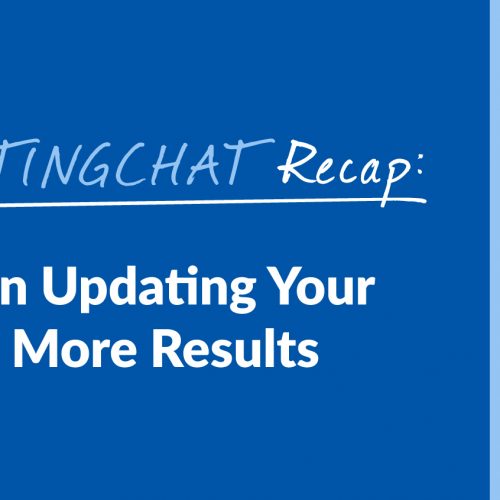 #ContentWritingChat Recap: Best Practices on Updating Your Old Content for More Results with Andy Crestodina