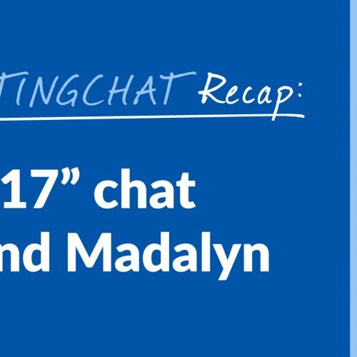 #ContentWritingChat Recap: Best of 2017 with Gini Dietrich & Madalyn Sklar