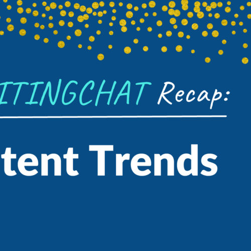 #ContentWritingChat Recap: 2019 Content Trends with Julia McCoy