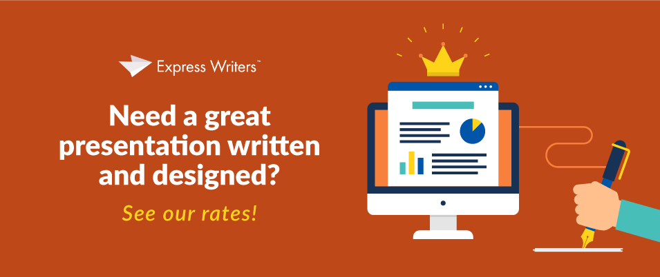 slide content express writers