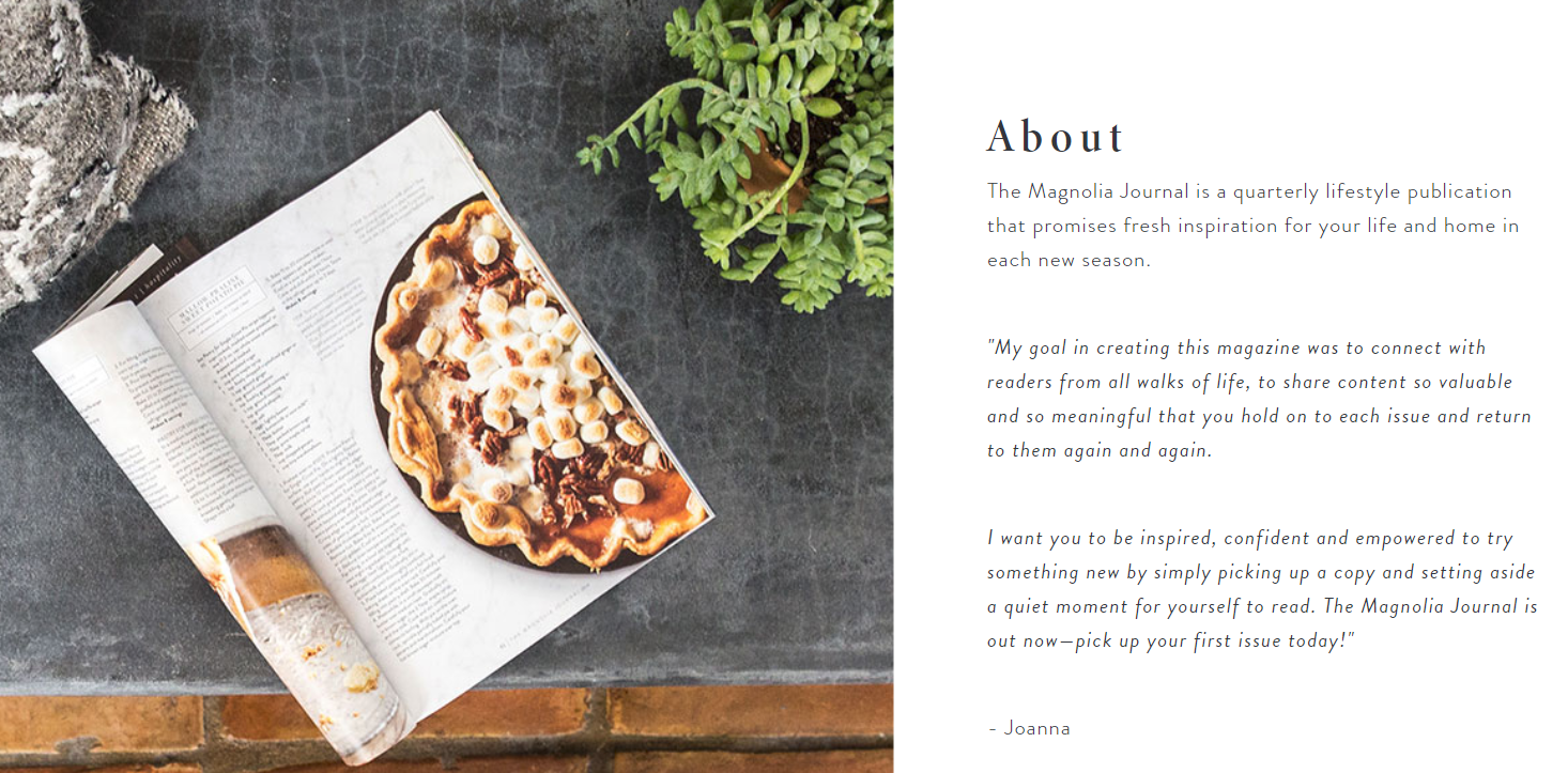 magnolia journal