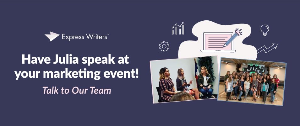 Invite us to your marketing event