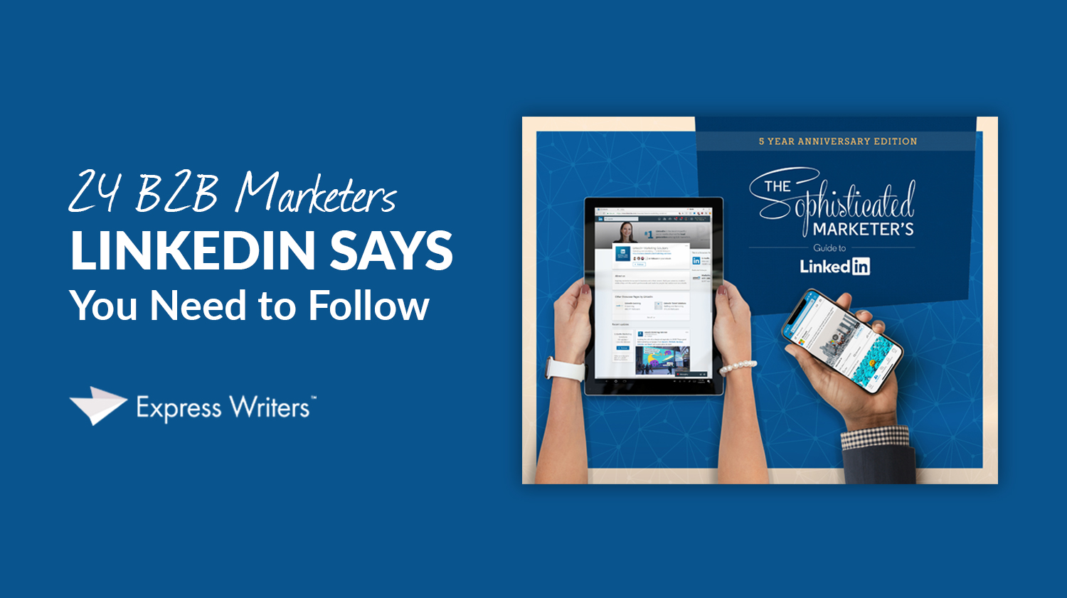 marketers to follow on linkedin