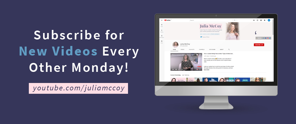 youtube julia mccoy