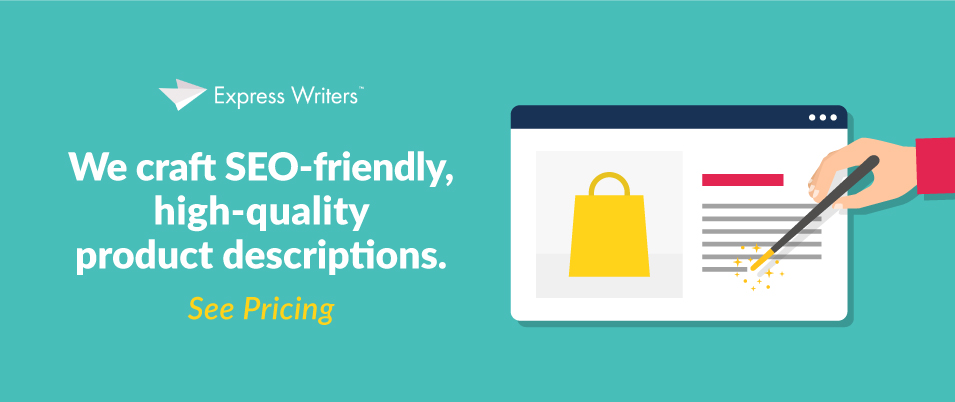 product description writing services