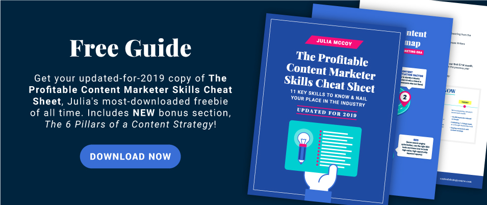 Free guide on content marketing