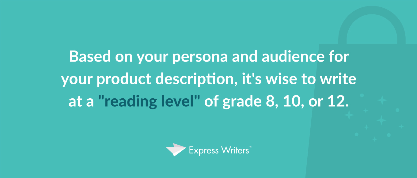 product description writing quote