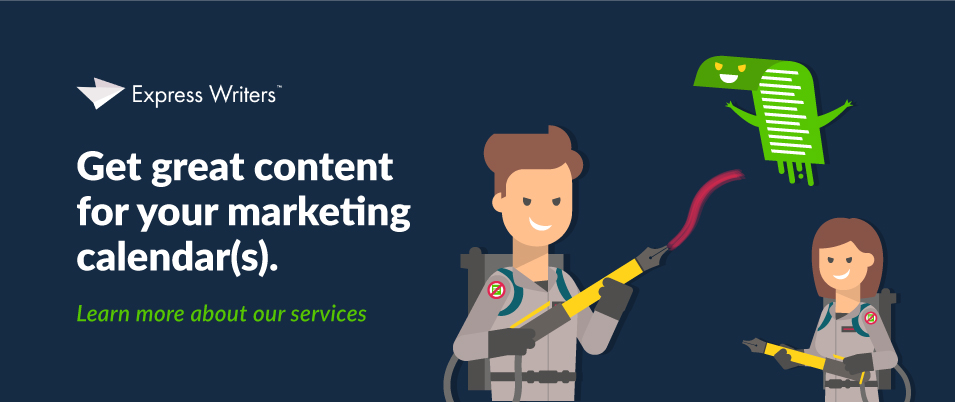 professional content writer cta