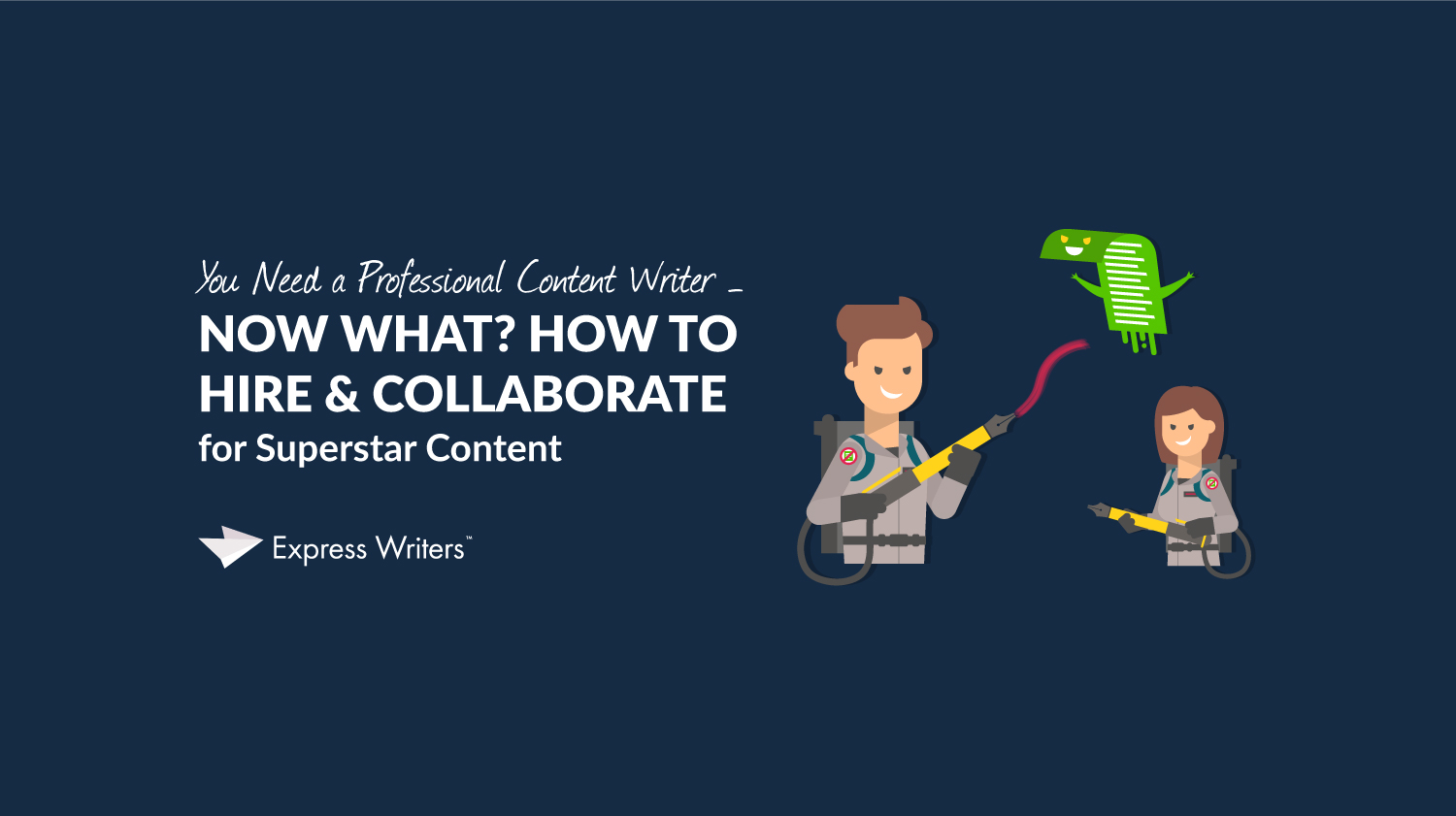 professional content writer guide