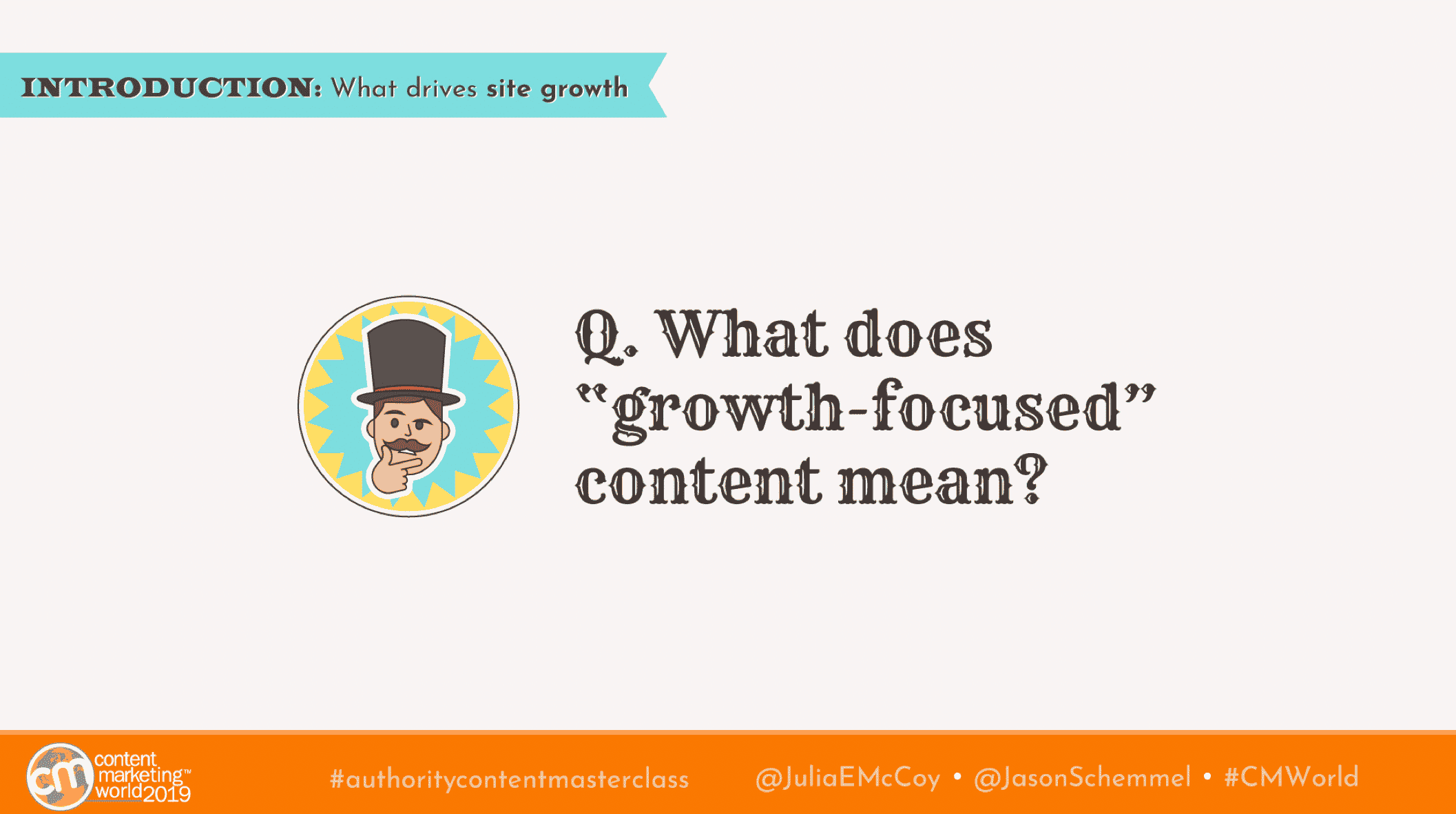 growth focused content