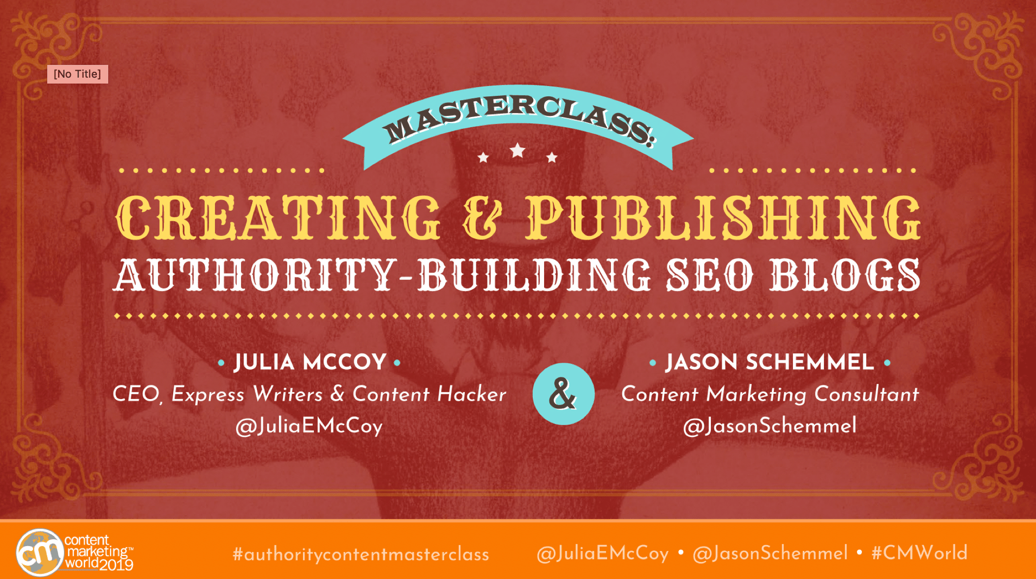 seo blogs cmworld session