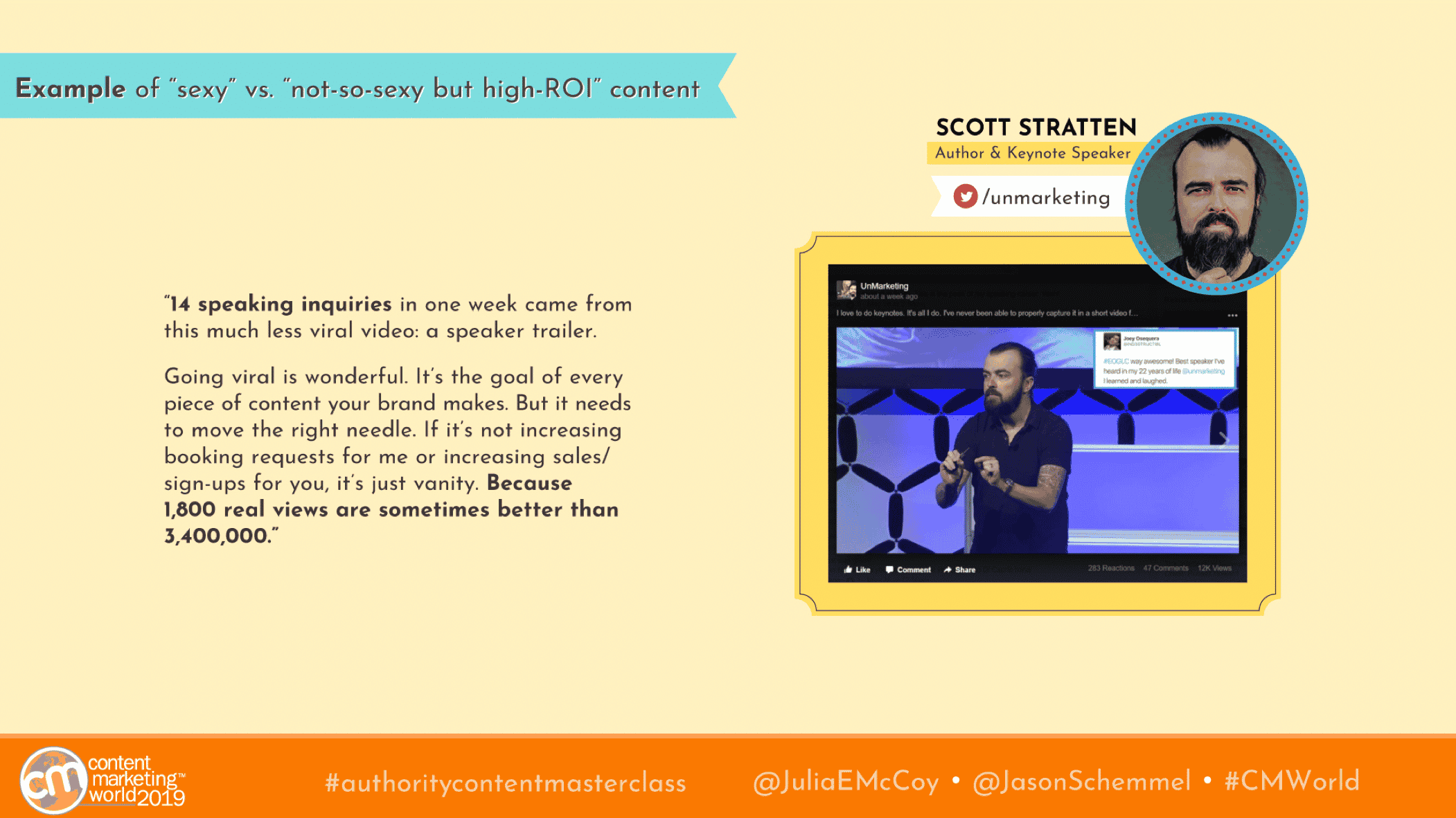 scott stratten cmworld