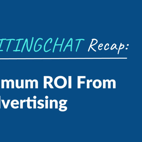 #ContentWritingChat Recap: Getting Maximum ROI From Facebook Advertising with Amanda Bond