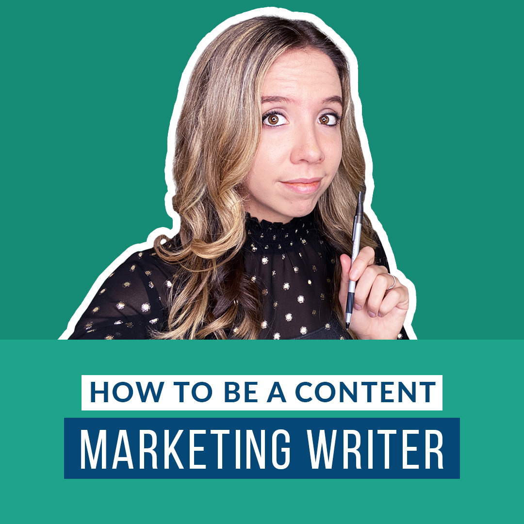 how to be a content marketing writer