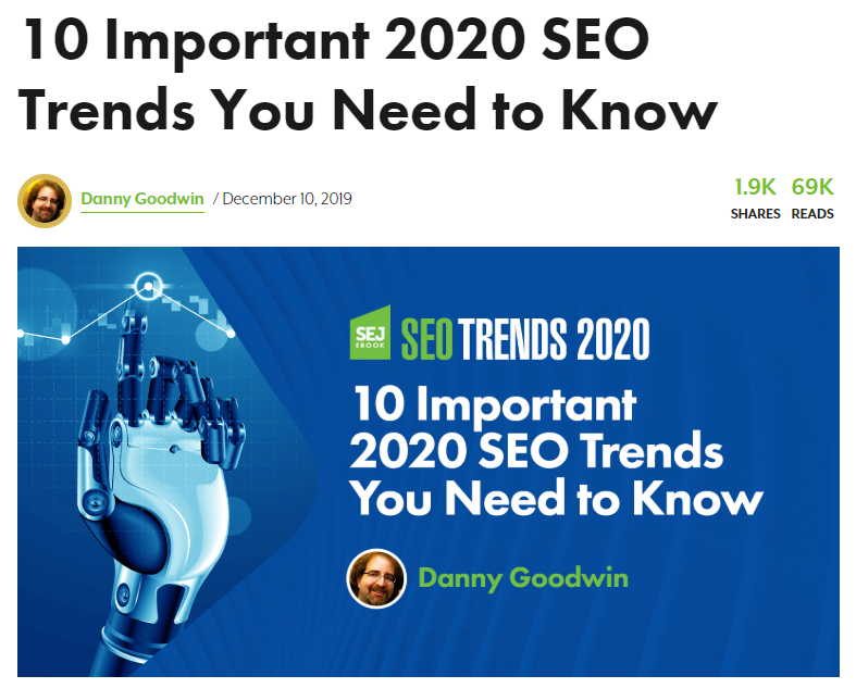 10 important 2020 SEO trends
