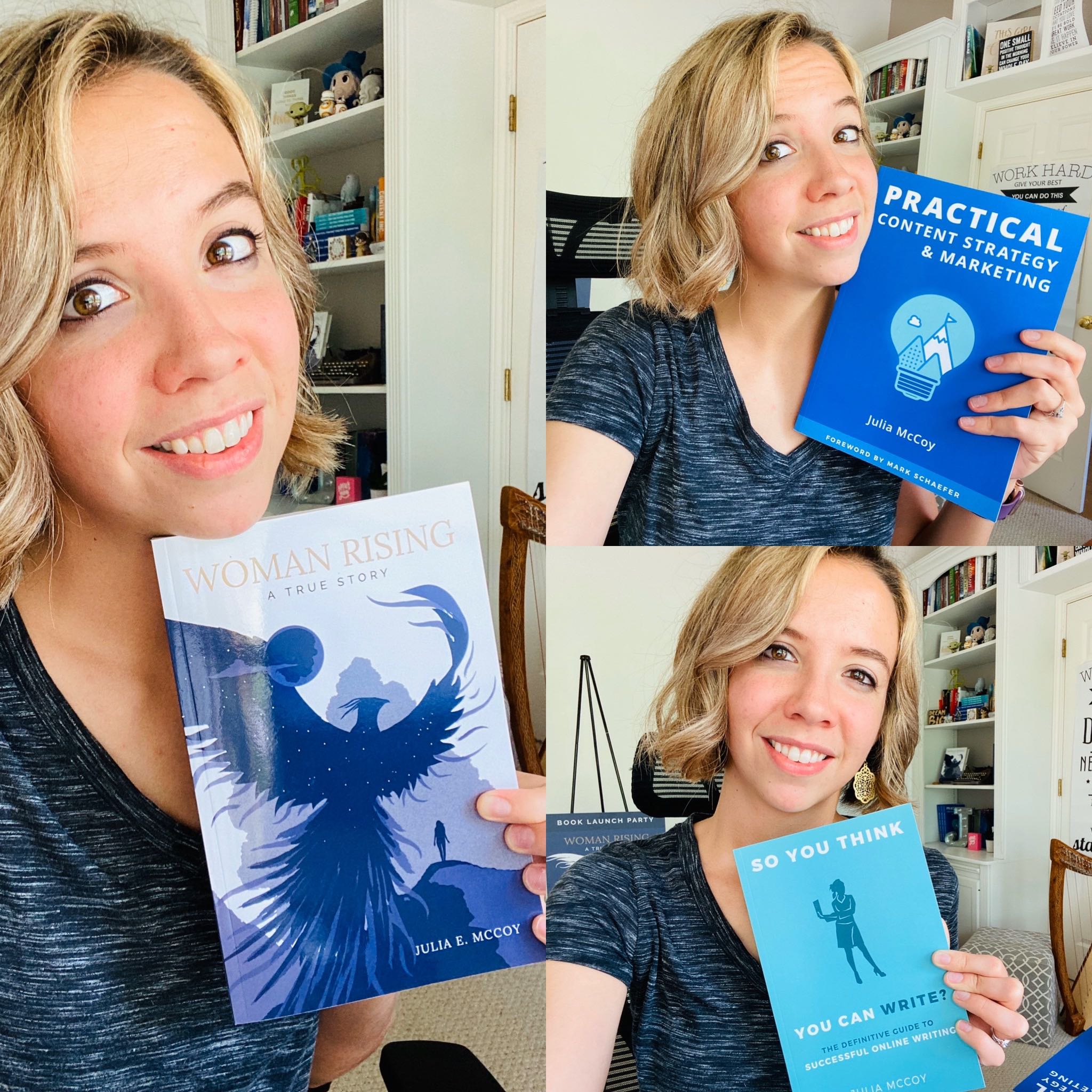 working from home selfies