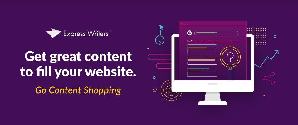 Get great content to fill your website