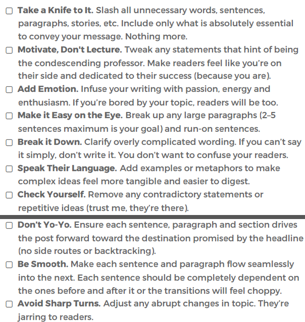 smartblogger lead magnet checklist