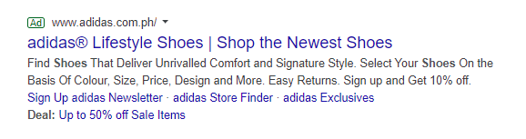 adidas google ad
