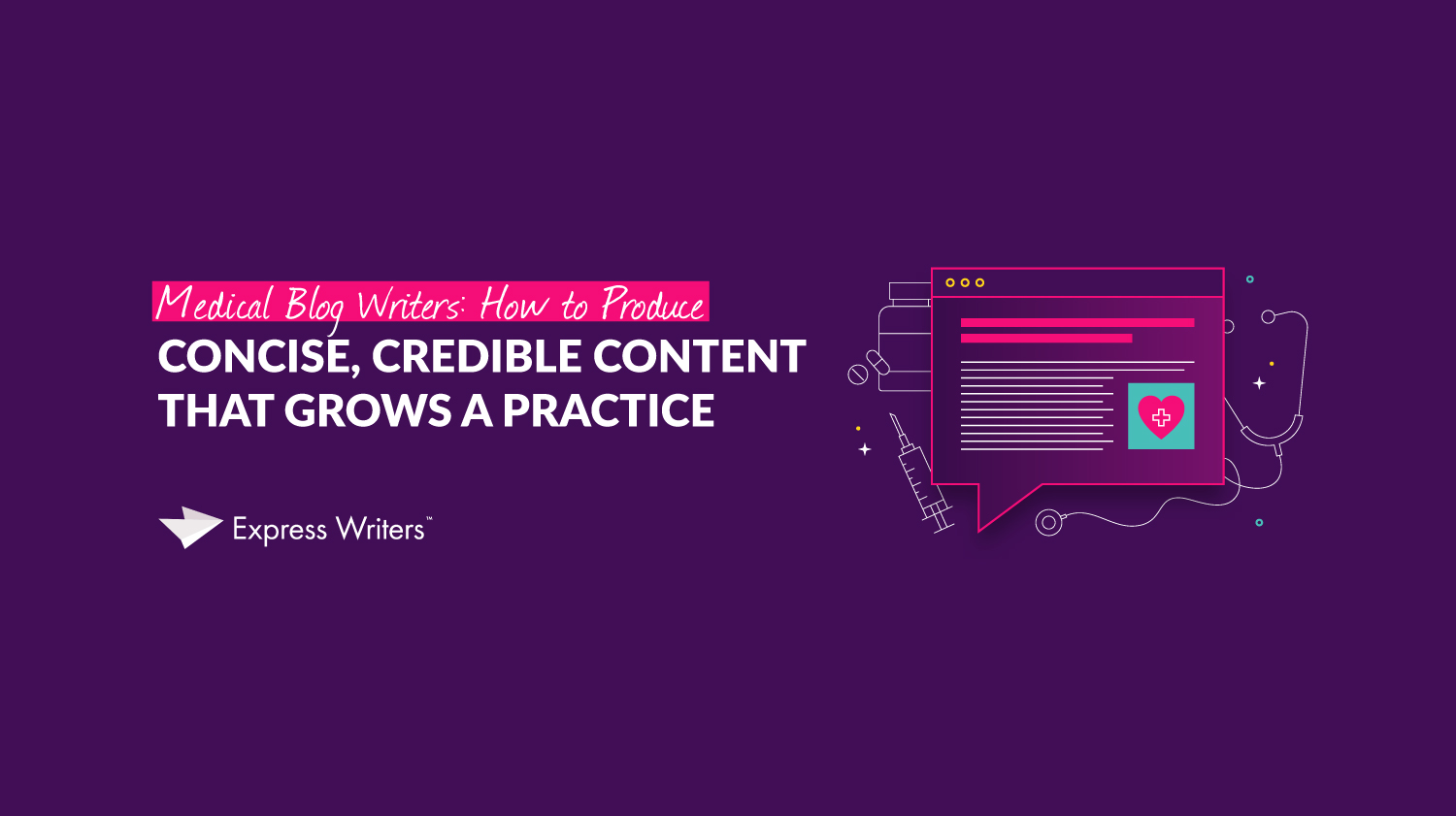 medical blog writers