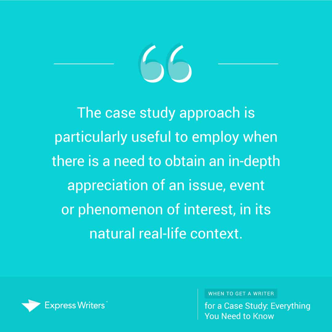 case study writer
