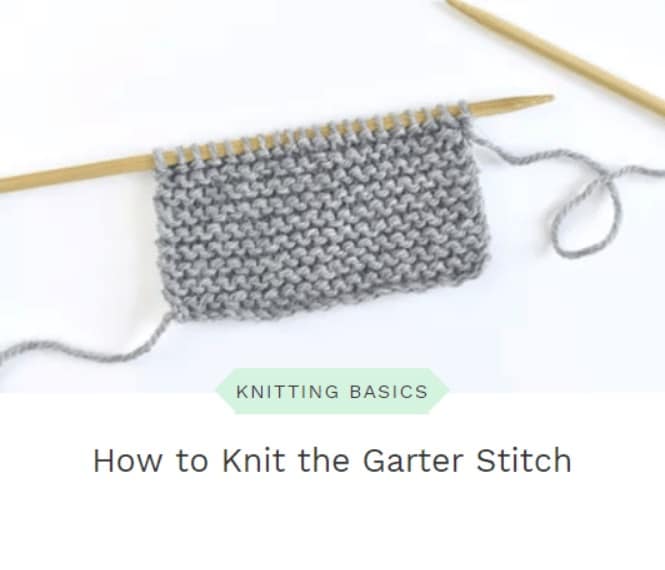 Expertise Garter Stitch