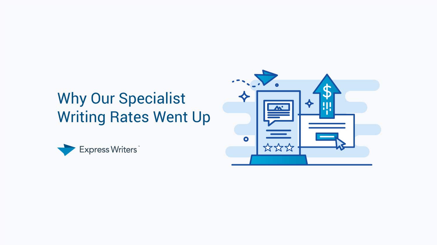 new writing rates