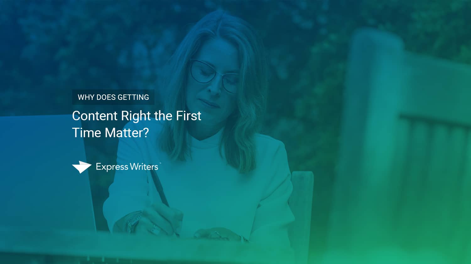 Importance of getting content right
