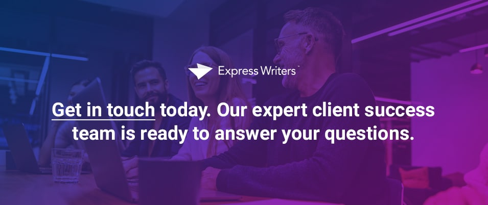 Hire our expert client success team