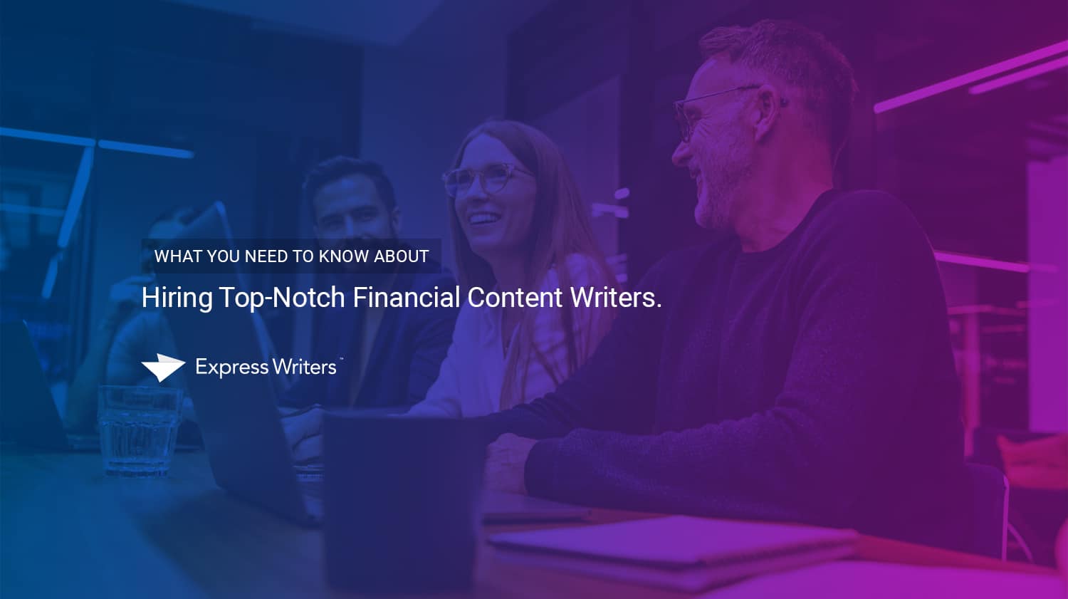 How to hire financial content writers