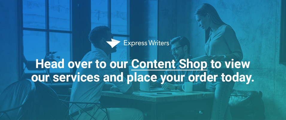 Express Writers content services 