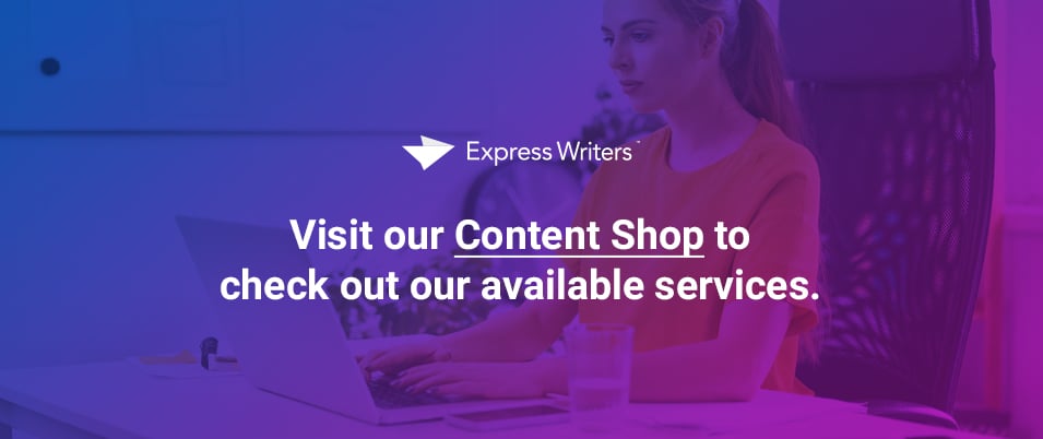 Check out what Express Writers offer